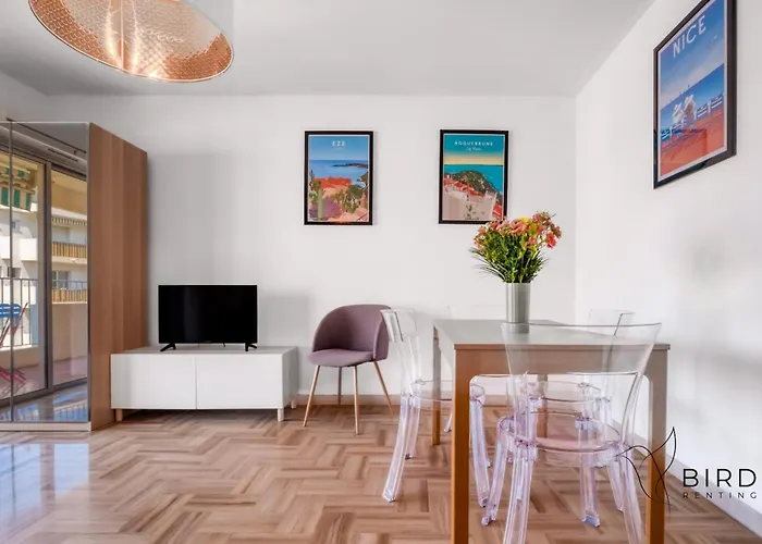 1br W Terrace & Parking * نيس